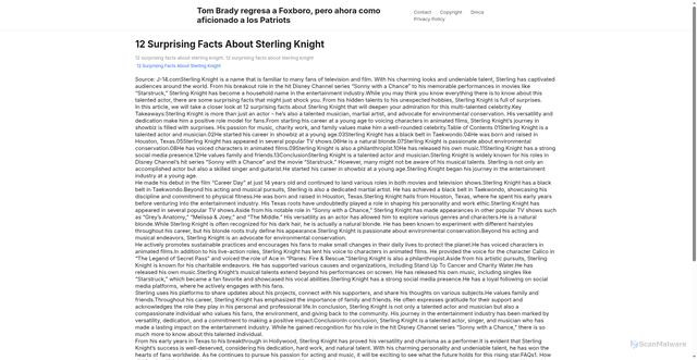 Security scan screenshot of https://legalleganfave-8d2e3x92a2.edgeone.app/10212-12-surprising-facts-about-sterling-knight.html