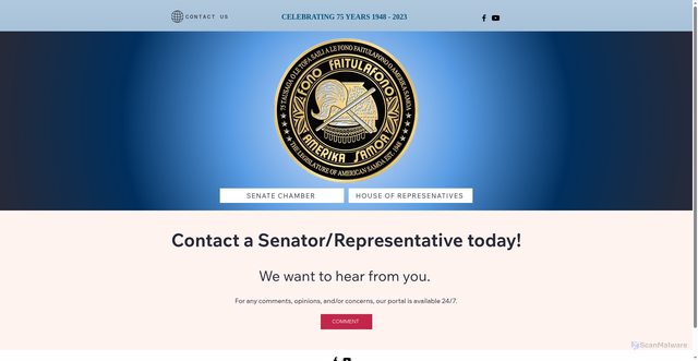 Security scan screenshot of https://www.asfono.gov/