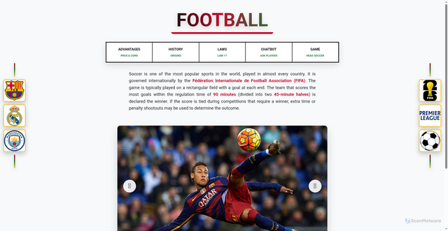 Security scan screenshot of https://anything-about-football-3efhmbn6si.edgeone.cool/vedanshfootball%20.backup-before-server-game-link.html