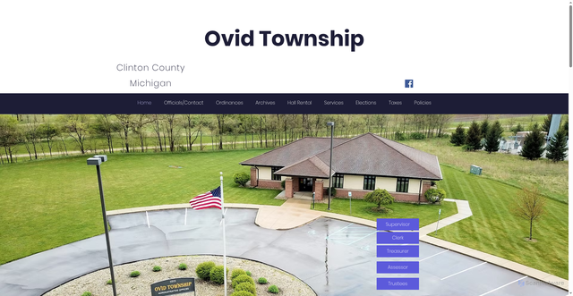 Security scan screenshot of https://www.ovidtwp.org/