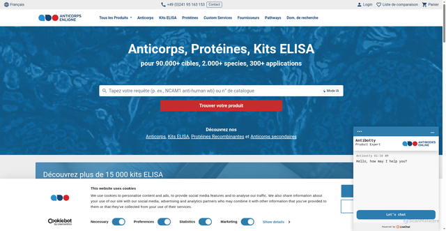 Security scan screenshot of https://www.anticorps-enligne.fr
