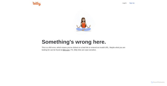 Security scan screenshot of https://bit.ly/3XyZabc