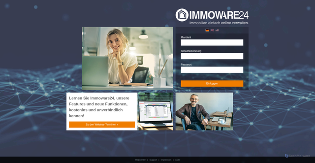 Security scan screenshot of https://awi-rems.de