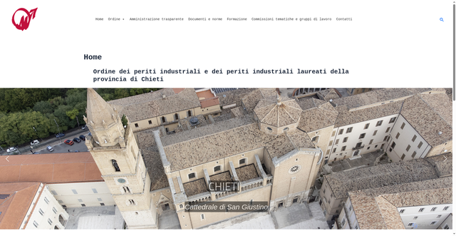 Security scan screenshot of https://www.perindchieti.it/