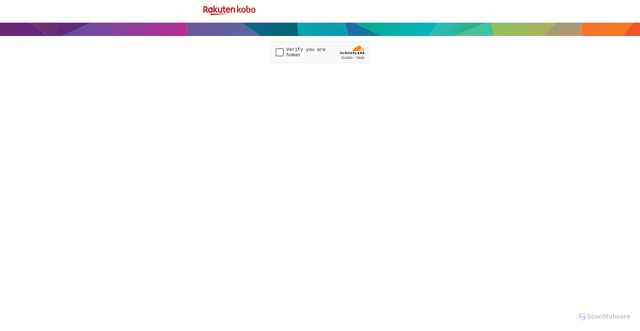 Security scan screenshot of https://kobobooks.com