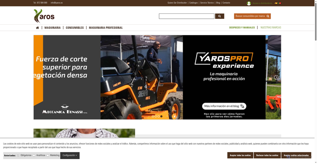 Security scan screenshot of https://yaros.es