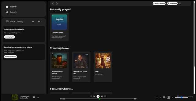 Security scan screenshot of https://spotifyclonefirst.netlify.app/