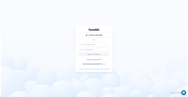 Security scan screenshot of https://app.funnelish.com