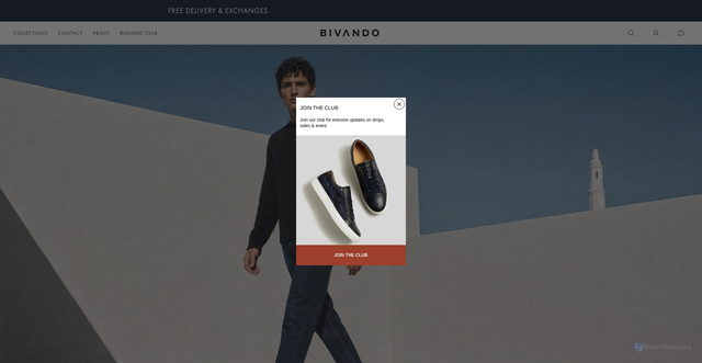 Security scan screenshot of https://bivando.se