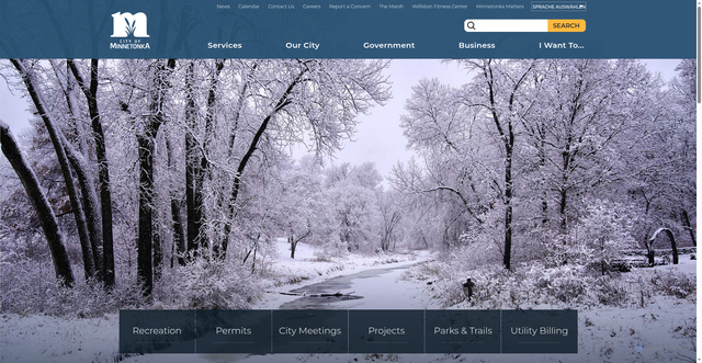 Security scan screenshot of https://www.minnetonkamn.gov/