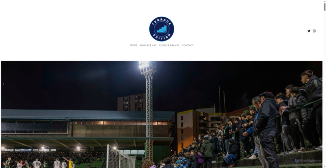 Security scan screenshot of https://www.terraceedition.com/home-haute/sestao-river-club-basque-football-photography-groundhopping