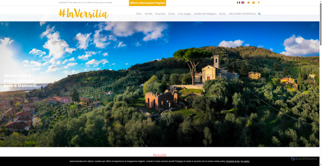 Security scan screenshot of https://www.inversilia.com/
