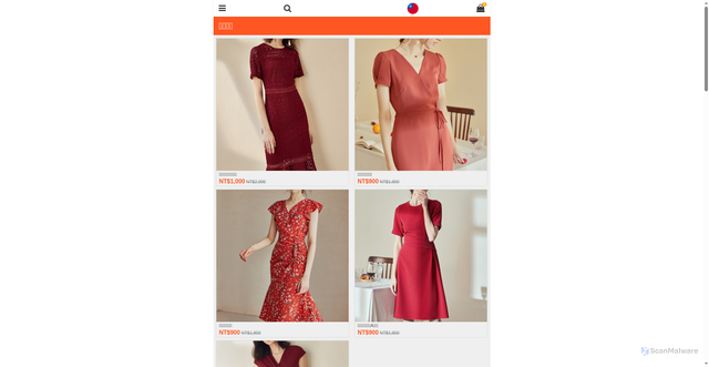 Security scan screenshot of http://4p-shop.top/