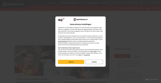 Security scan screenshot of https://sportnieuws.nl/boulevard/nieuws/spraakmakende-topatlete-laat-weinig-aan-de-verbeelding-over-in-pikante-fotoshoot-ik-droomde-hier-altijd-van-2025100118200846461/