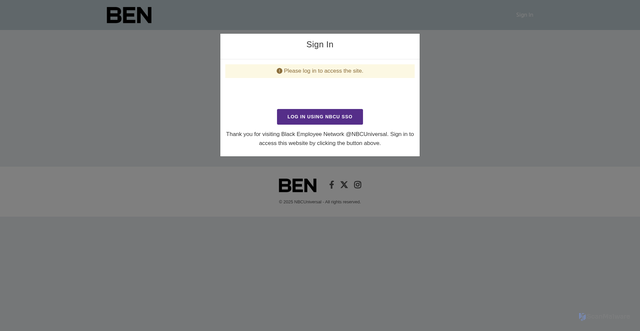Security scan screenshot of https://ben.nbcuevents.com/hub-updates/