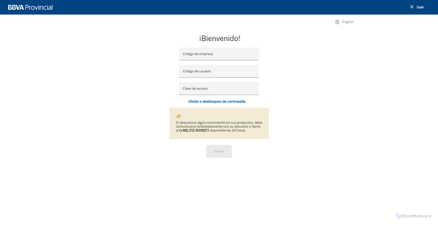 Security scan screenshot of https://provincialnetcash.com