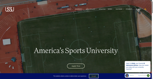Security scan screenshot of https://ussu.edu/