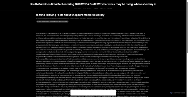 Security scan screenshot of https://attformehugo-ejwtv8ajvw.edgeone.app/10548-15-mind-blowing-facts-about-sheppard-memorial-library.html