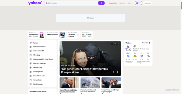 Security scan screenshot of https://frontiernet.net