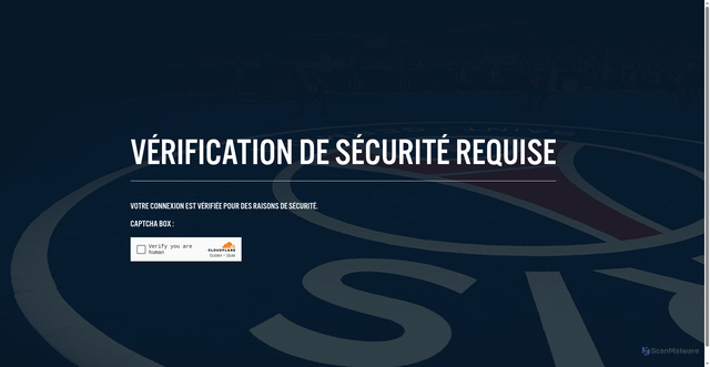Security scan screenshot of https://billetterie.psg.fr/en/opponents/paris-athletic-club-bilbao