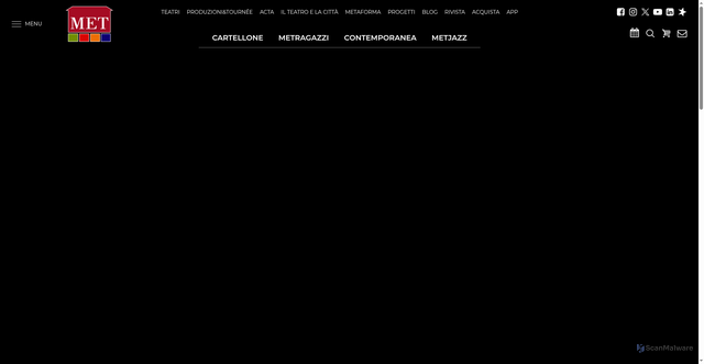 Security scan screenshot of https://www.metastasio.it