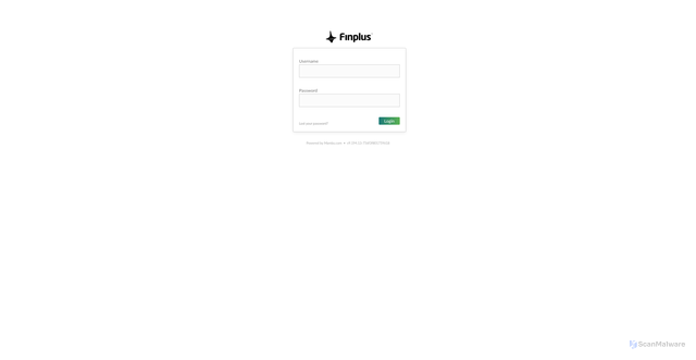 Security scan screenshot of https://finplus.mambu.com