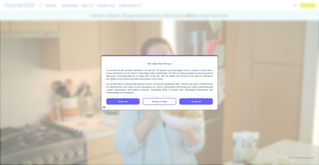 Security scan screenshot of https://inspiredtaste.net
