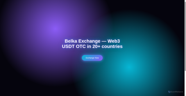 Security scan screenshot of http://belka.exchange/