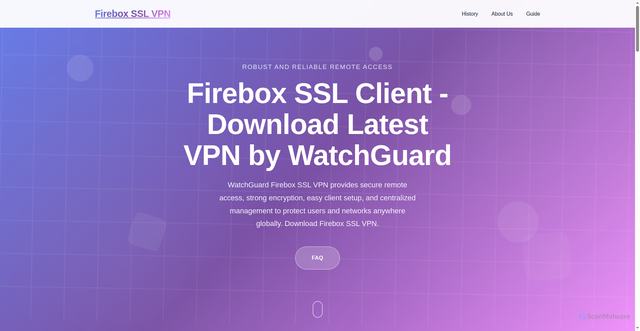 Security scan screenshot of https://firebox-ssl.com