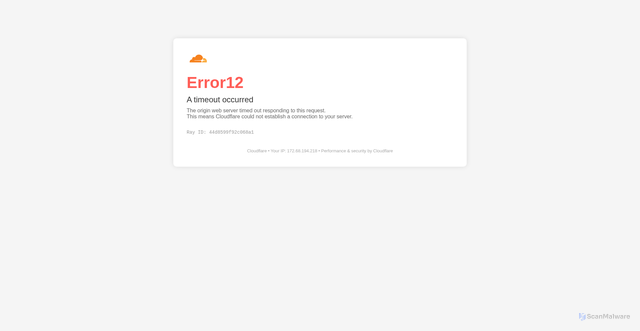 Security scan screenshot of https://bcicz.top/