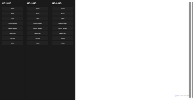 Security scan screenshot of https://hbj-hub-do1d1f1u60.edgeone.app/