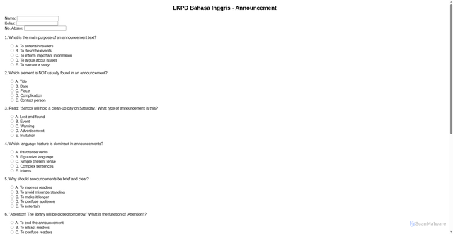 Security scan screenshot of https://announcement-eo7n9yiz6p.edgeone.app/