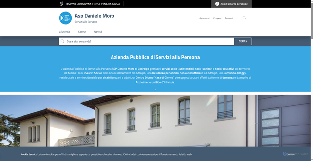 Security scan screenshot of https://www.aspmoro.it/