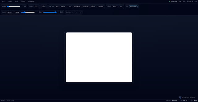 Security scan screenshot of http://warbrush-warchief.pages.dev/