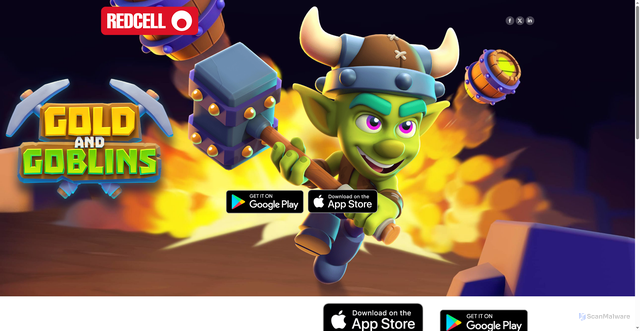 Security scan screenshot of https://redcellgames.ca