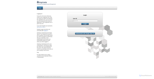 Security scan screenshot of https://altera-us.securelinkcloud.net