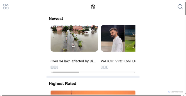 Security scan screenshot of https://id-feeds.obnews.co