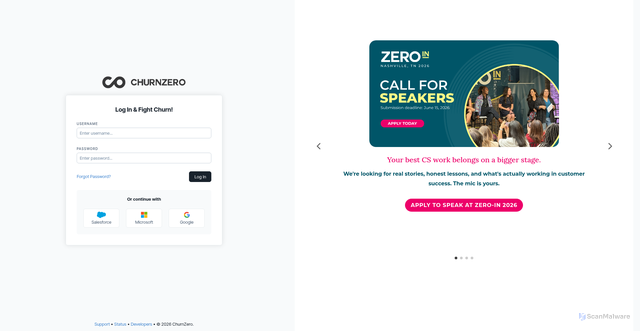 Security scan screenshot of https://atera.eu1app.churnzero.net