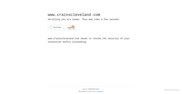 Security scan screenshot of https://www.crainscleveland.com/