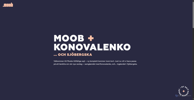 Security scan screenshot of https://moob.se
