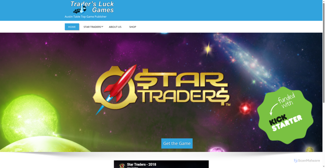 Security scan screenshot of http://traders-luck-static.pages.dev/