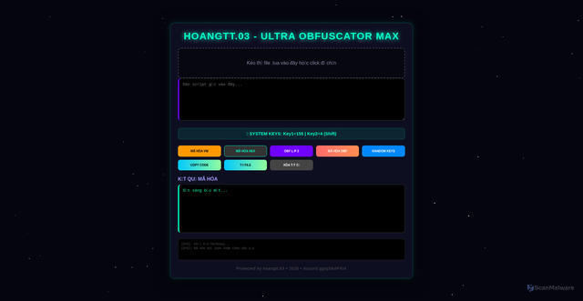 Security scan screenshot of https://hoangtt03obfultramax999vm-80xyi0lwjf.edgeone.app/