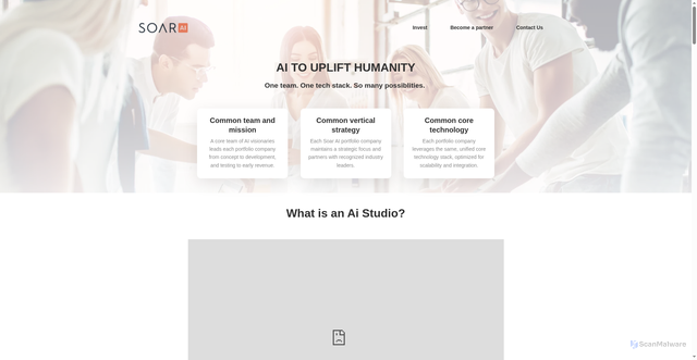 Security scan screenshot of https://soar.com