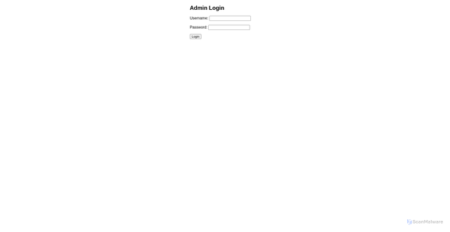 Security scan screenshot of https://vlovesolar.com/admin/index.php