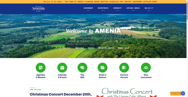Security scan screenshot of https://ameniany.gov/