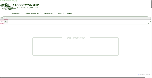 Security scan screenshot of https://cascostclair.gov/