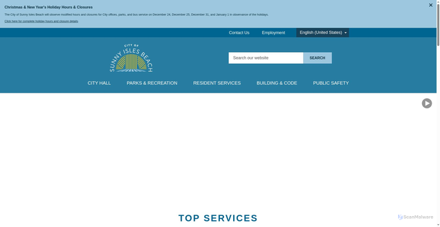 Security scan screenshot of https://www.sibfl.gov/