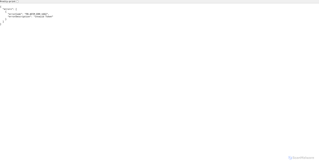 Security scan screenshot of https://api.pitneybowes.com