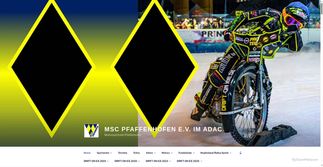 Security scan screenshot of https://msc-paf.de