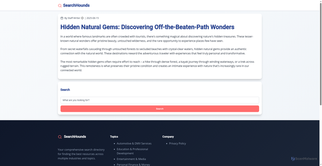 Security scan screenshot of https://chinookmt.gov/